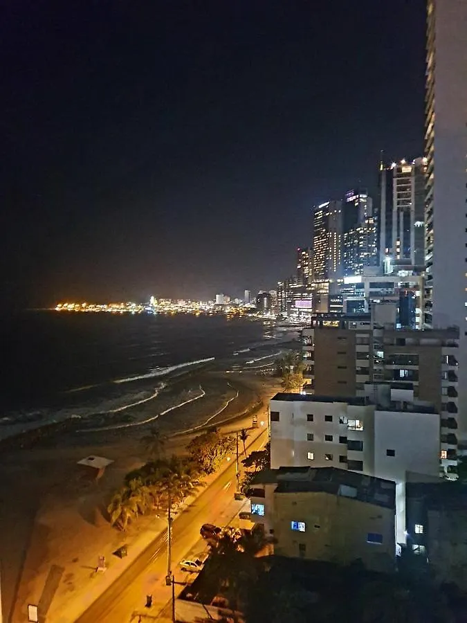 Apartamento Vacacional Con Vista Al Mar Daire Cartagena 0*,  Kolombiya