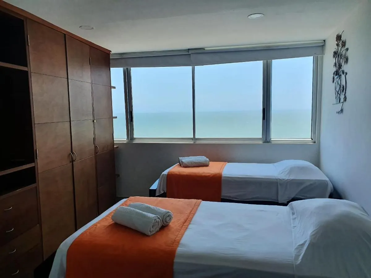 Apartamento Vacacional Con Vista Al Mar Daire Cartagena 0*,